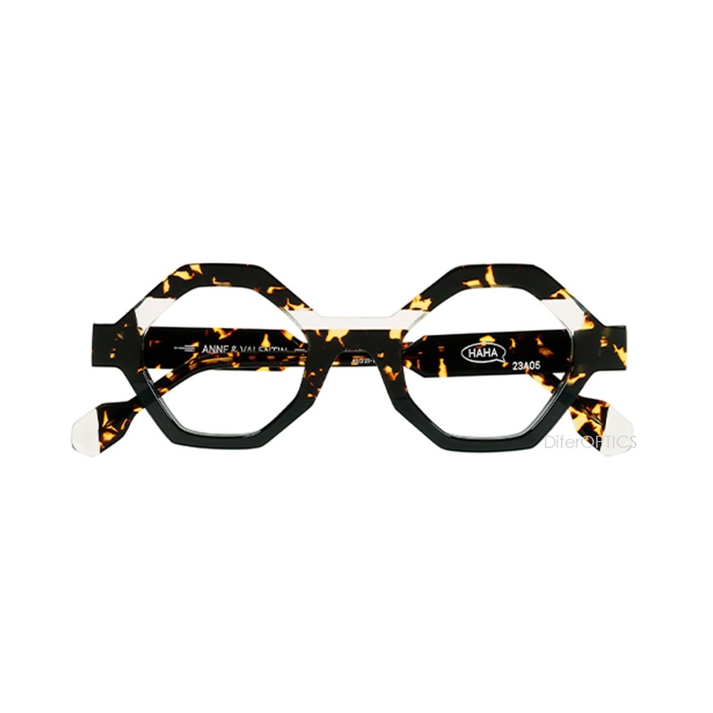 Anne et Valentin Ha Ha Tortoise Shell Glasses